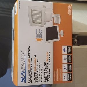 SUNFORCE 100LED SOLAR MOTION ACTIVATED LIGHT